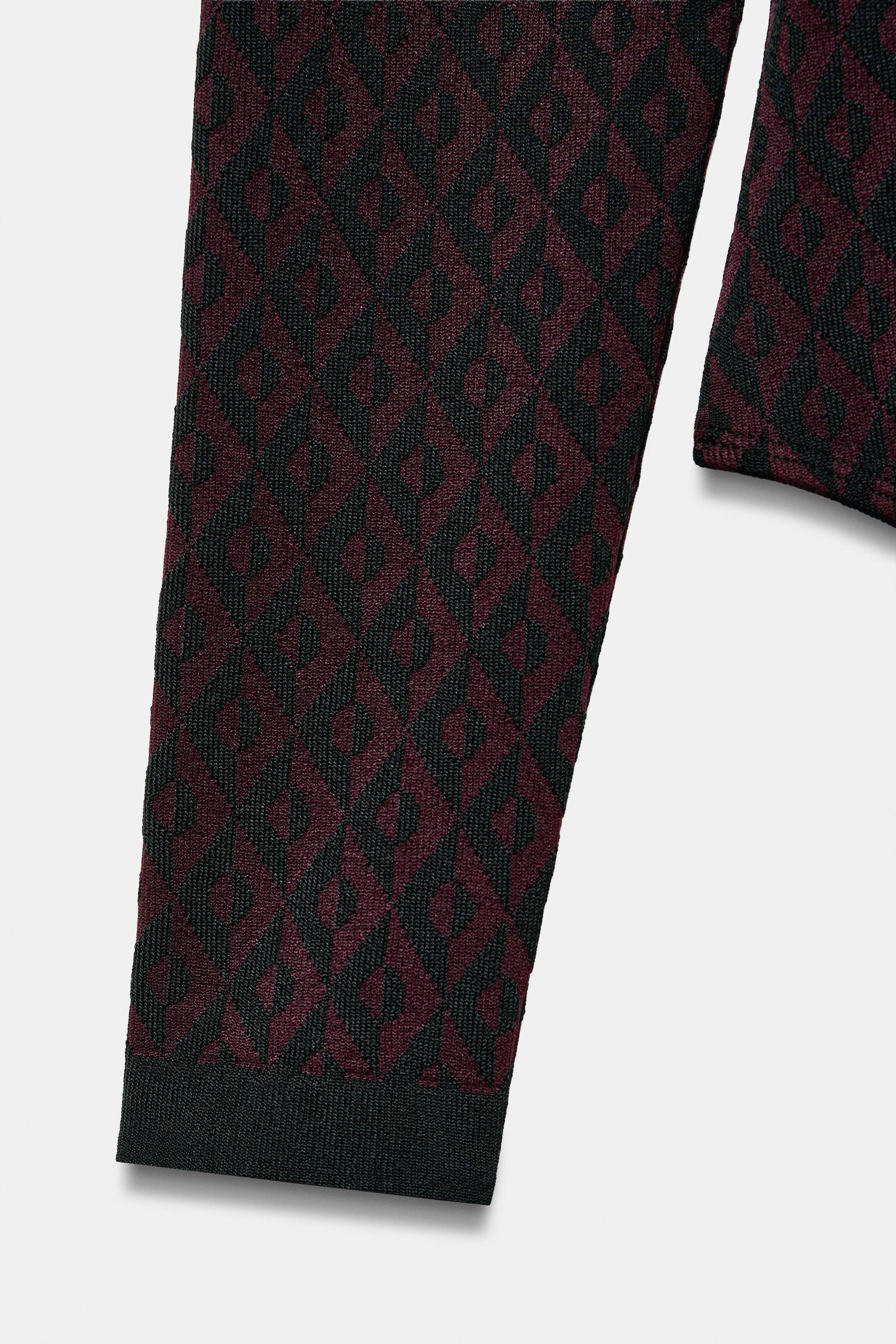 JACQUARD SEAMLESS SKI COLLECTION BODYSUIT